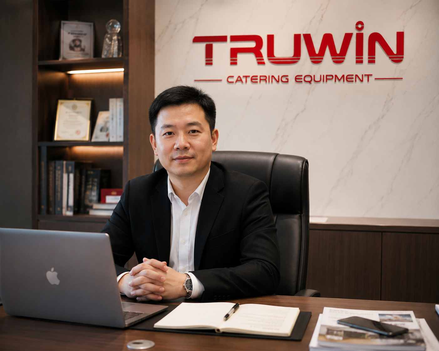 TRUWIN founder in Guangzhou office